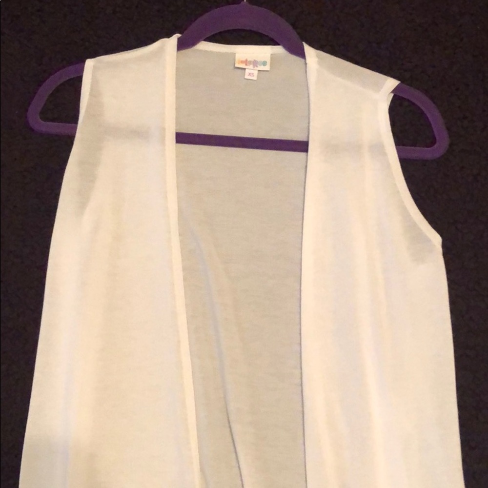White Lularoe Joy